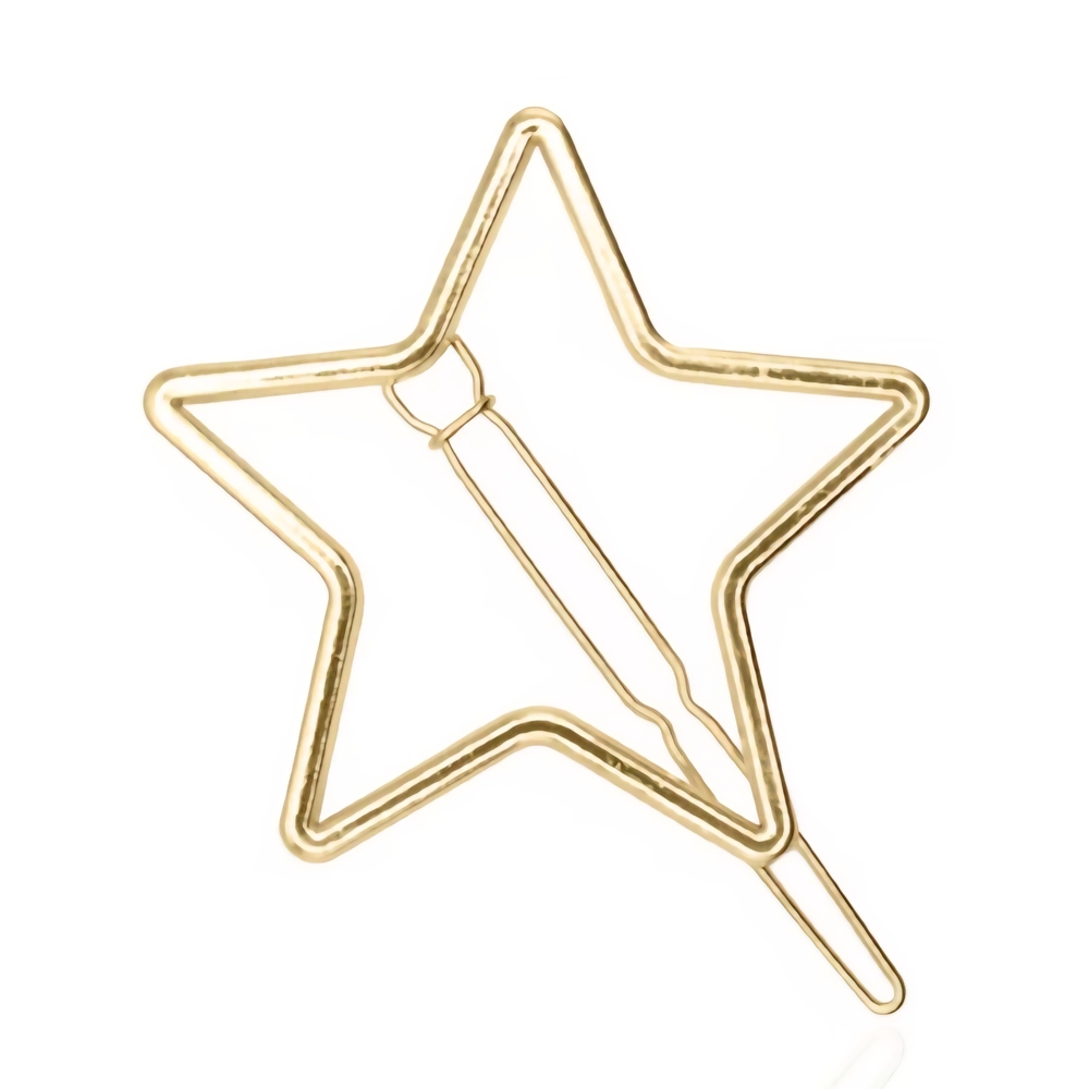 Ingrid Gold Star Hair Clip